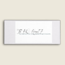 thee importance Envelope envelopes