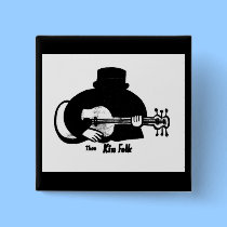 THEE KIN FOLK buttons
