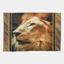 Thee Majestic Lion Kitchen Towel