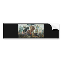 TheFour Horsemen of Apocalypse by Viktor Vasnetsov Bumper Stickers