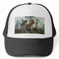 TheFour Horsemen of Apocalypse by Viktor Vasnetsov Mesh Hats