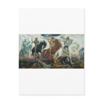 TheFour Horsemen of Apocalypse by Viktor Vasnetsov Post Cards