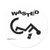 thegimpstore.com round sticker