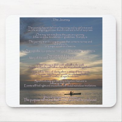 TheJourney Mousepad by sunshineblank