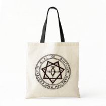 Thelemic Seal of Babalon Canvas Bags