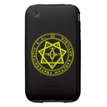 Thelemic Seal of Babalon in Sunshine Iphone 3 Tough Covers