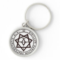 Thelemic Seal of Babalon Keychain