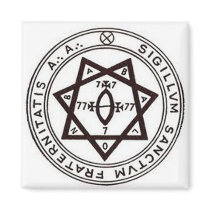 Thelemic Seal of Babalon Refrigerator Magnet