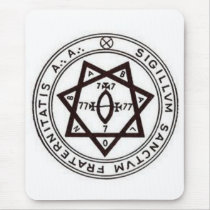 Thelemic Seal of Babalon Mousepad