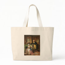 Then Now and Forever by Percy Moran Canvas Bags
