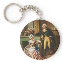 Then Now and Forever by Percy Moran Key Chains