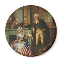 Then Now and Forever, Percy Moran, c1908 Refrigerator Magnets