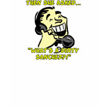 Then she asked, t-shirts