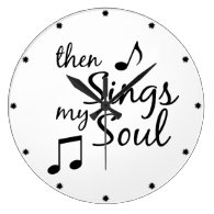 Then Sings my Soul Wall Clock