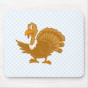 Theo Turkey mousepads by BisforBirds Theo Turkey mousepads