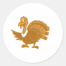 Theo Turkey Stickers