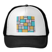 Theo Van Doesburg - Composition XVII Mesh Hat
