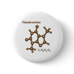 Theobromine Pinback Button
