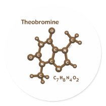 Theobromine Stickers