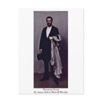 Theodore Duret By James Abbott Mcneill Whistler Post Cards