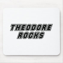 Theodore Rocks mousepads by dustin1175 Theodore Rocks mousepads