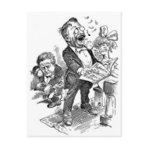 Theodore Roosevelt 1912 Political Cartoon postcards