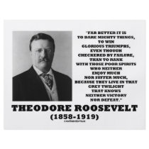 Theodore Roosevelt Dare Mighty Things Triumphs flyers by unfinishedpolis Theodore Roosevelt Dare Mighty Things Triumphs flyers