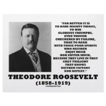 Theodore Roosevelt Dare Mighty Things Triumphs letterhead by unfinishedpolis Theodore Roosevelt Dare Mighty Things Triumphs letterhead