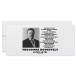 Theodore Roosevelt Dare Mighty Things Triumphs rack cards