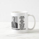Theodore Roosevelt I'm As Strong As A Bull Moose Coffee Mug