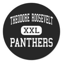 Theodore Roosevelt - Panthers - High - Gary stickers