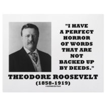 Theodore Roosevelt Perfect Horror Words Deeds letterhead by unfinishedpolis Theodore Roosevelt Perfect Horror Words Deeds letterhead