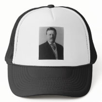 Theodore Roosevelt Portrait Mesh Hats