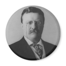 Theodore Roosevelt Portrait magnets