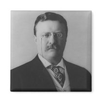 Theodore Roosevelt Portrait magnets