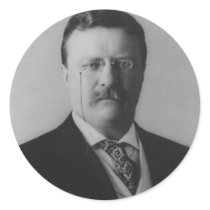 Theodore Roosevelt Portrait Sticker