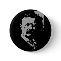 Theodore Roosevelt  silhouette Buttons