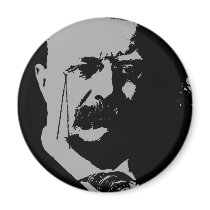Theodore Roosevelt  silhouette magnets