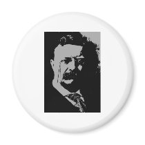 Theodore Roosevelt  silhouette magnets