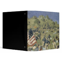 Theodore Roosevelt taking the Saint Juan 3 Ring Binders