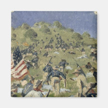 Theodore Roosevelt taking the Saint Juan Magnets