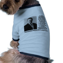 Theodore Roosevelt Treasonable American Public pet clothing