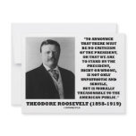 Theodore Roosevelt Treasonable American Public Invite