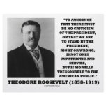 Theodore Roosevelt Treasonable American Public Letterhead Design