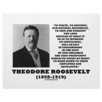 Theodore Roosevelt Waste Destroy Natural Resources letterhead by unfinishedpolis Theodore Roosevelt Waste Destroy Natural Resources letterhead