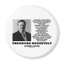 Theodore Roosevelt Waste Destroy Natural Resources magnets by unfinishedpolis Theodore Roosevelt Waste Destroy Natural Resources magnets