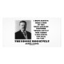 Theodore Roosevelt West African Proverb Stick Personalized Photo Card