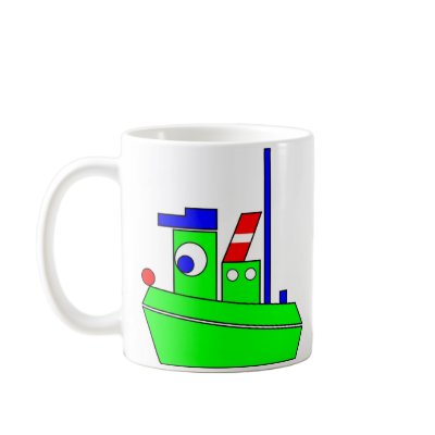 Theophile the Tug Coffee Mugs by lonvig
