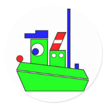 Theophile the Tug stickers