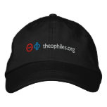 theophiles.org dark embroidered hat